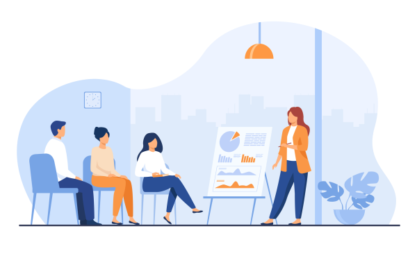 Grafika prezentująca spotkanie świadomościowe