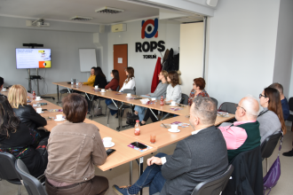 wizyta studyjna z Wielkopolski w siedzibie ROPS w Toruniu