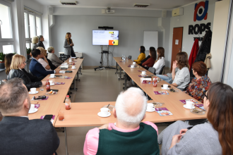 wizyta studyjna z Wielkopolski w siedzibie ROPS w Toruniu