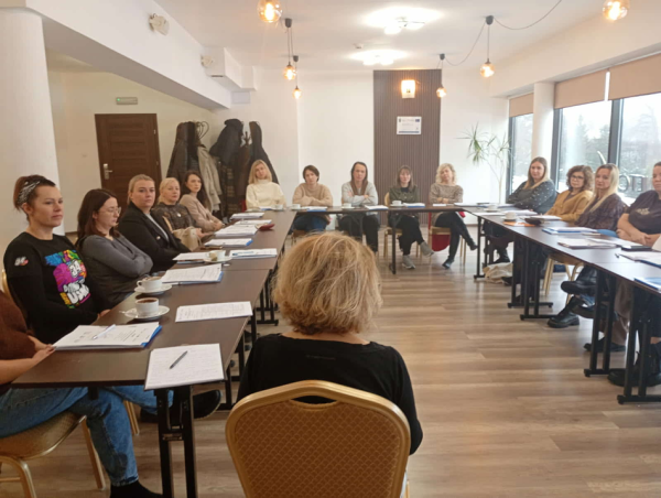 Szkolenie w ramach projektu "Rodzina w Centrum"