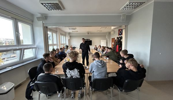 Spotkanie z młodzieżą z MOW Bielice