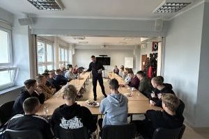 Spotkanie z młodzieżą z MOW Bielice