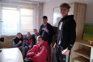 Spotkanie z młodzieżą z MOW Bielice