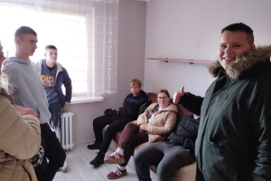 Spotkanie z młodzieżą z MOW Bielice