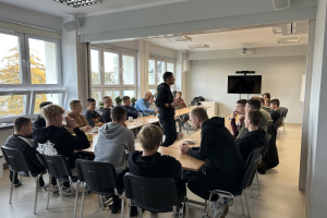 Spotkanie z młodzieżą z MOW Bielice