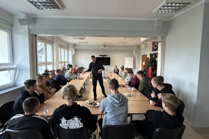 Spotkanie z młodzieżą z MOW Bielice