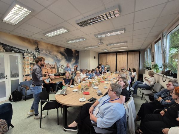 Jedna z wizyt studyjnych organizowanych przez ROPS w Toruniu