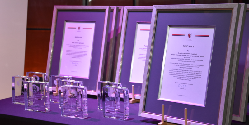 Nagrody dla pracowników socjalnych