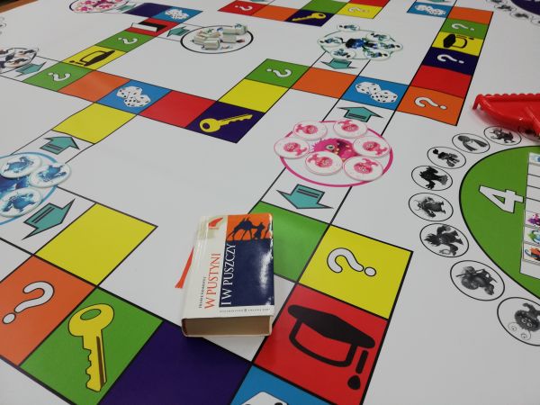 edukacyjna gra planszowa