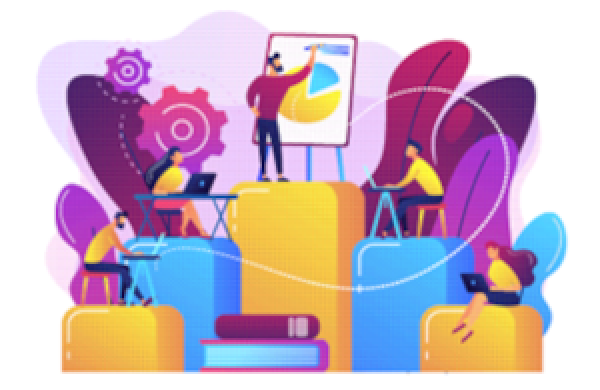 Grafika prezentująca szkolenie