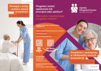 ulotka informacyjna na temat szkoleń