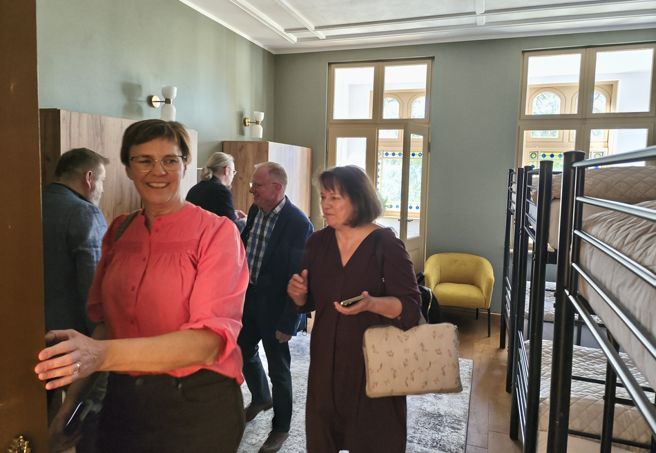 Członkowie komitetu podczas obrad