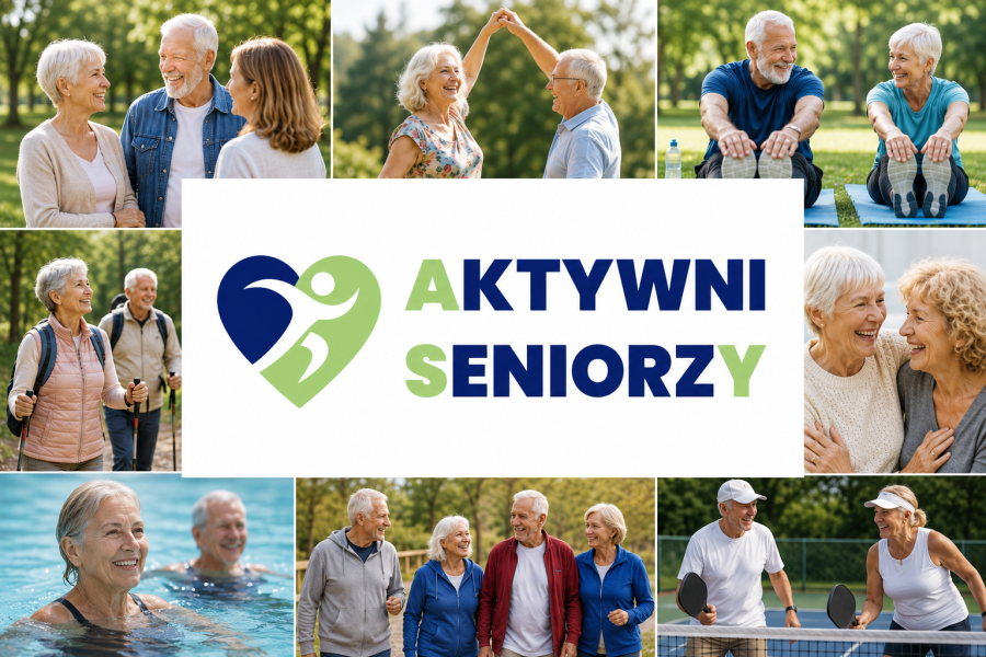 Zdjęcia seniorów uprawiających sporty