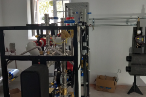 wnętrze remonotownego budynku