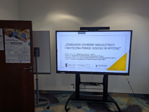 tablica informacyjna spotkania świadomościowego