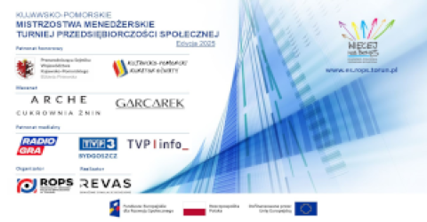 Już wiadomo, kto w tym roku powalczy o tytuł Mistrza Przedsiębiorczości Społecznej Województwa Kujawsko-Pomorskiego